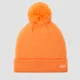 MP Bobble Hat - zimska kapa sa ćubom - boja breskve/bela
