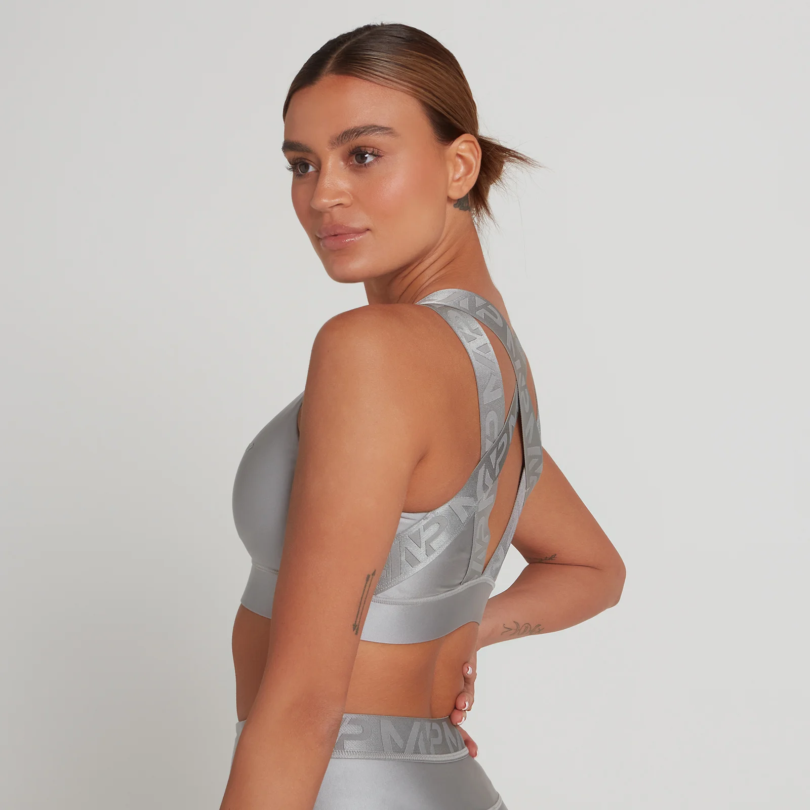 Limited Edition MP Women's Engage Sports Bra - ženski grudnjak iz ograničene serije - sivi - XXS Slika 1