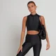 MP Women's Engage Crop Tank 1/4 Zip Top - ženska kratka majica - crna
