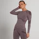 MP Women's Dynamic Training Seamless Long Sleeve Top - ženska majica sa dugim rukavima - bordo