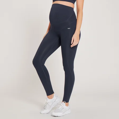MP Women's Maternity Leggings - helanke za trudnice - teget