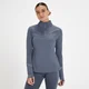 MP Women's Velocity Ultra Reflective 1/4 Zip Top - ženska majica dugih rukava - golub-plava
