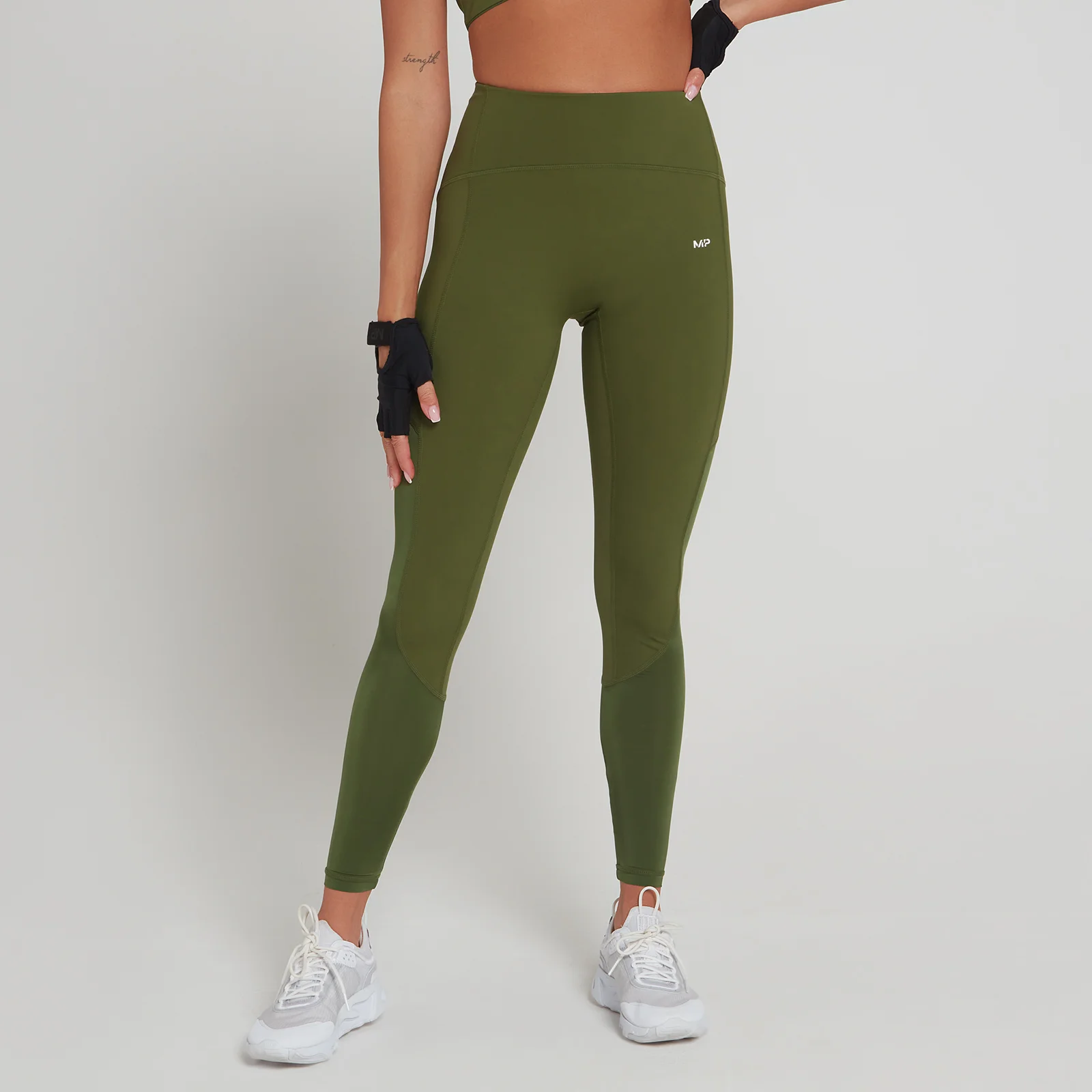 MP Women's Adapt Leggings - ženske helanke - list-zelene - XXS Slika 1