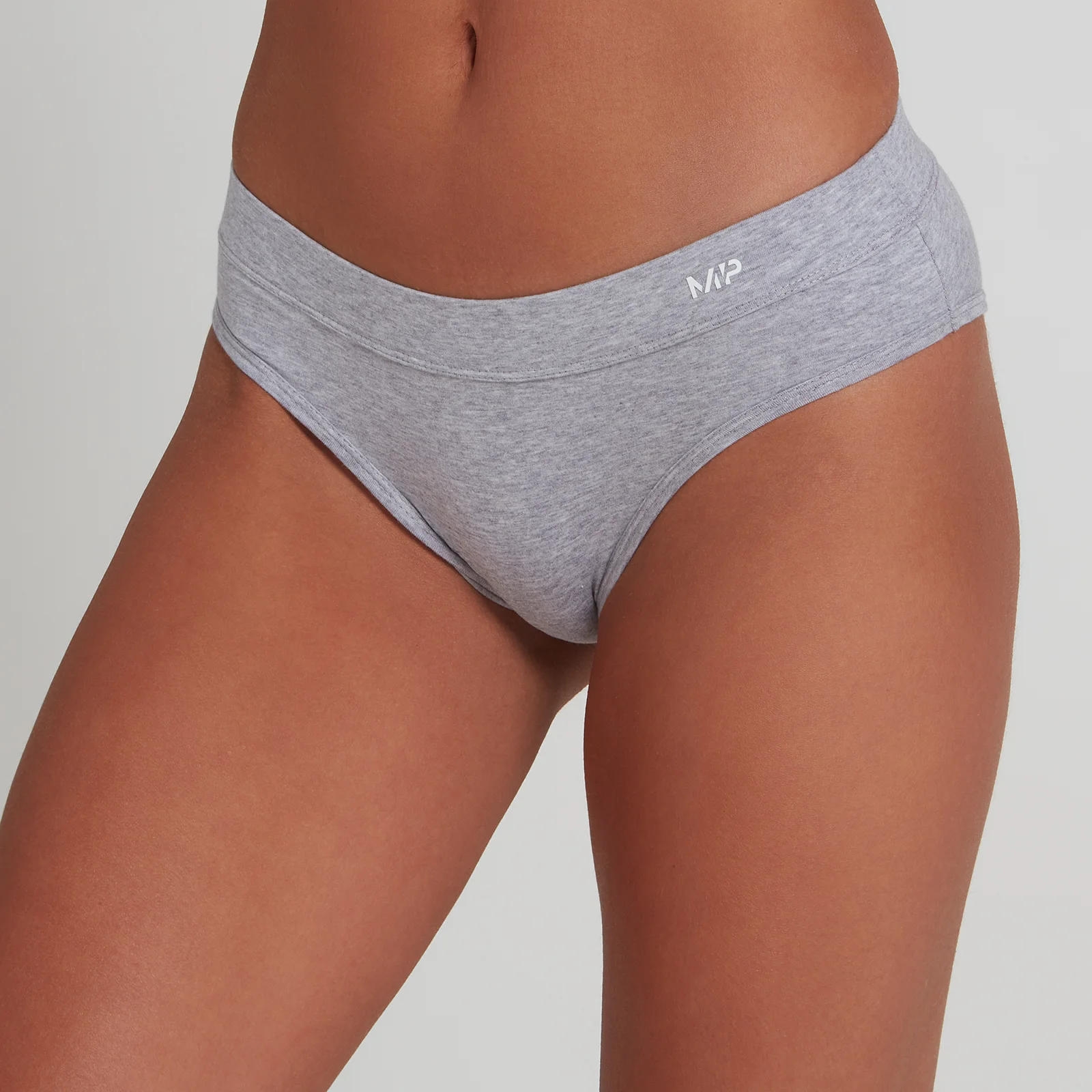 MP Women's Cotton Bikini Brief - ženske gaćice - sivi melanž - XXS Slika 1