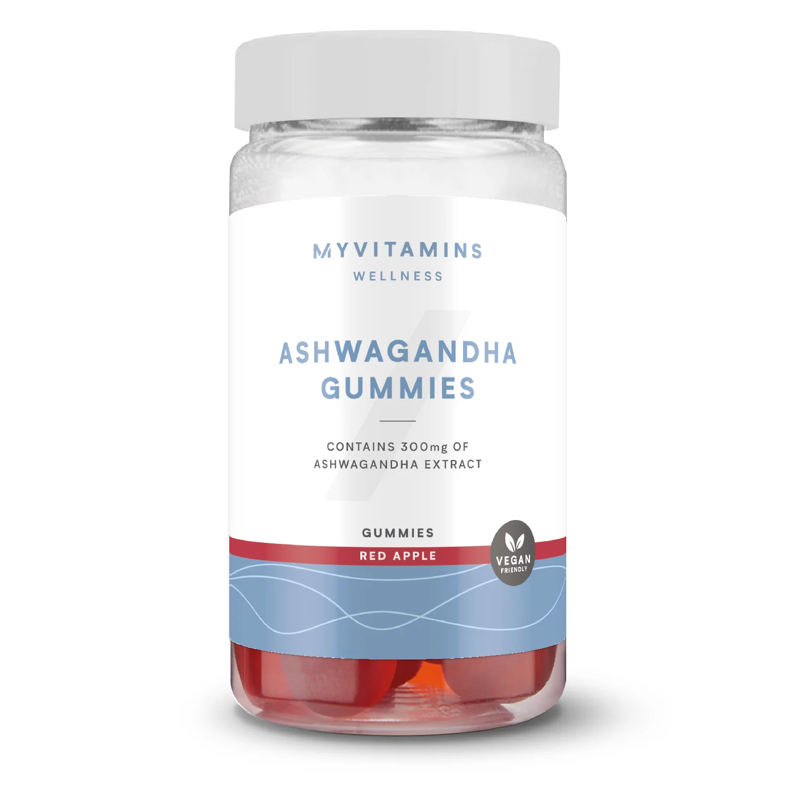 Ashwagandha Gummies (60 gumenih bombona) - 60gummies - Red Apple (Extra Strength) Slika 1