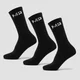 MP Women's Essentials Crew Socks - ženske čarape (pakovanje od 3 para) - crne