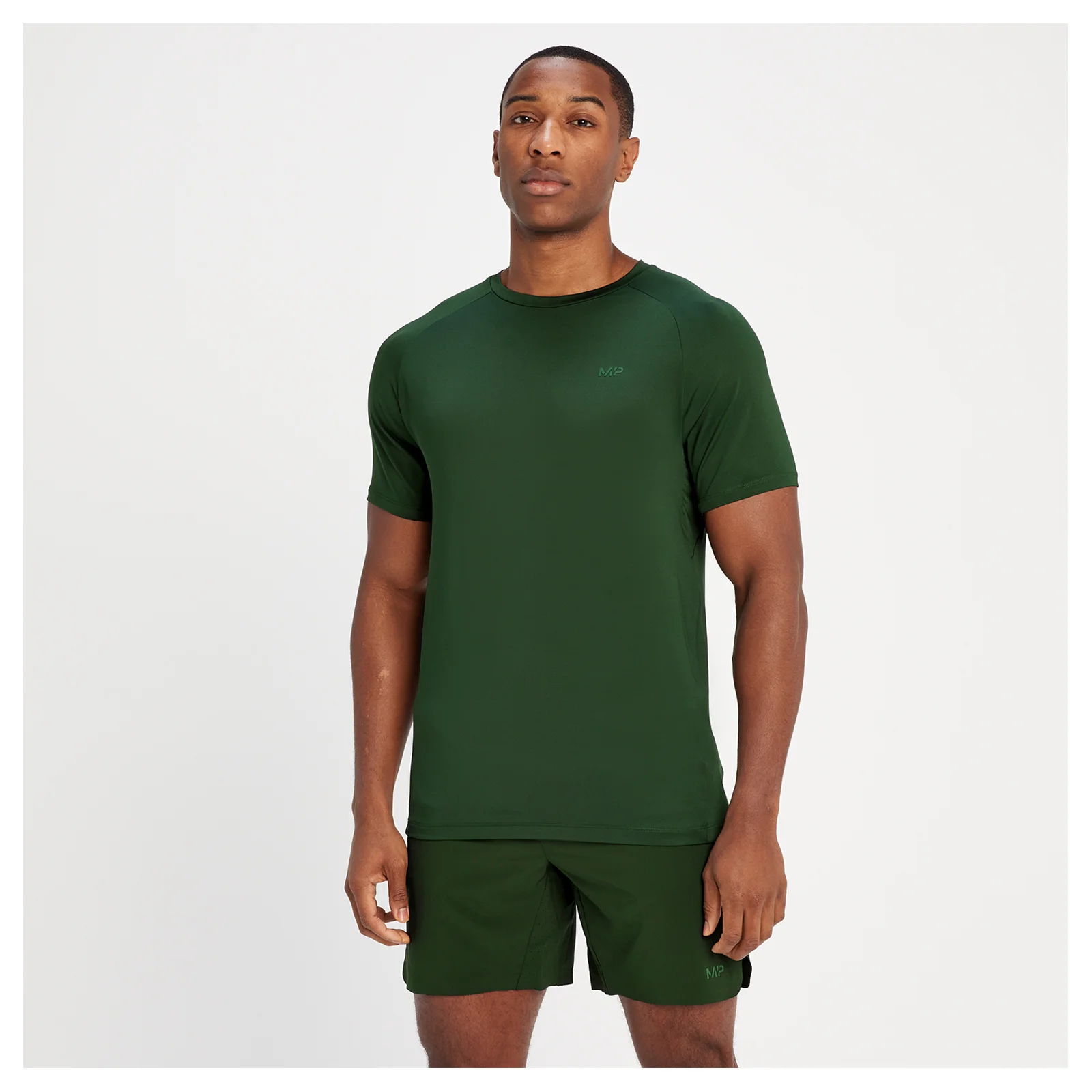 MP Men's Training Ultra Short Sleeve T-Shirt - Evergreen - XXS Slika 1