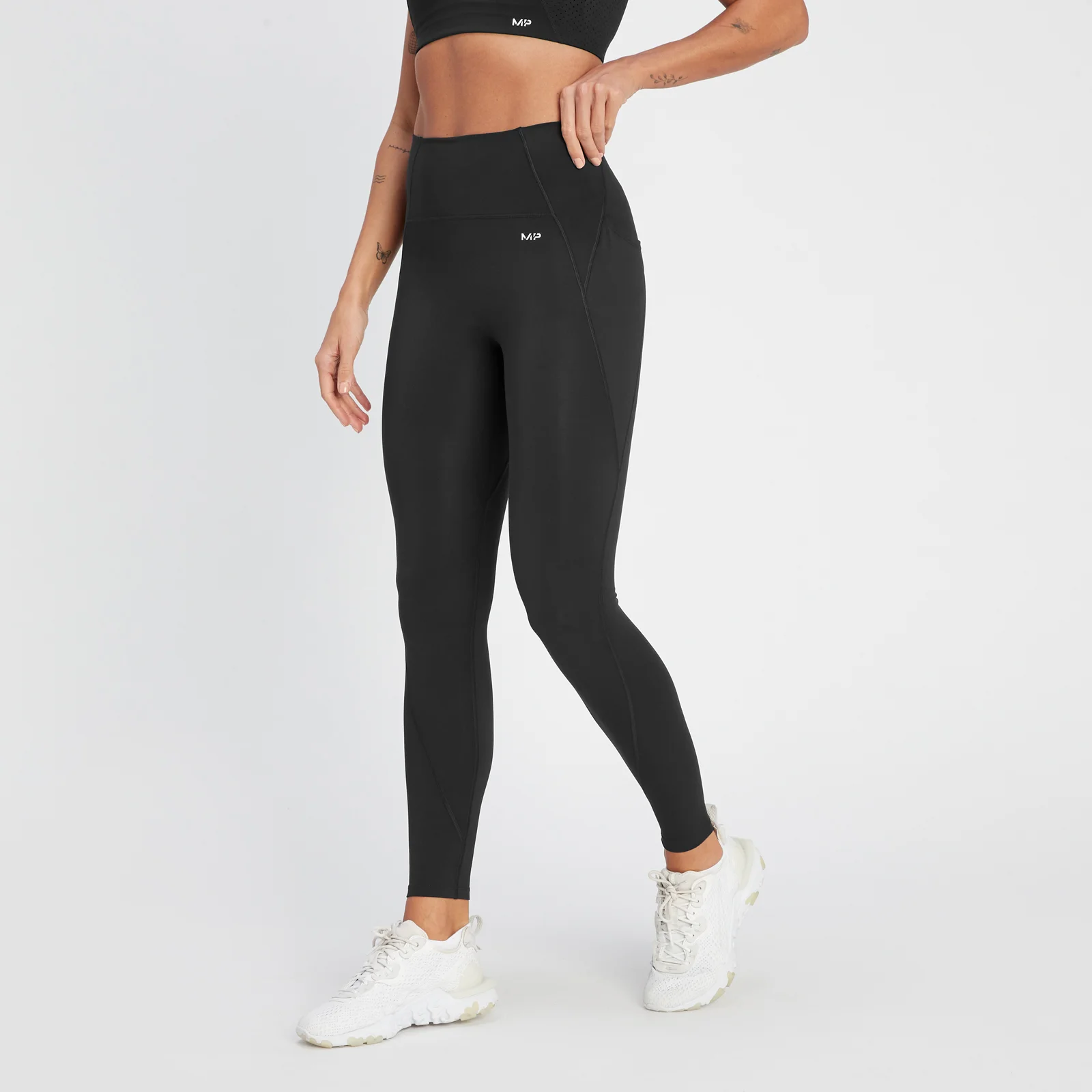 MP Women's Tempo Ultra Leggings - ženske helanke - crne - XXS Slika 1