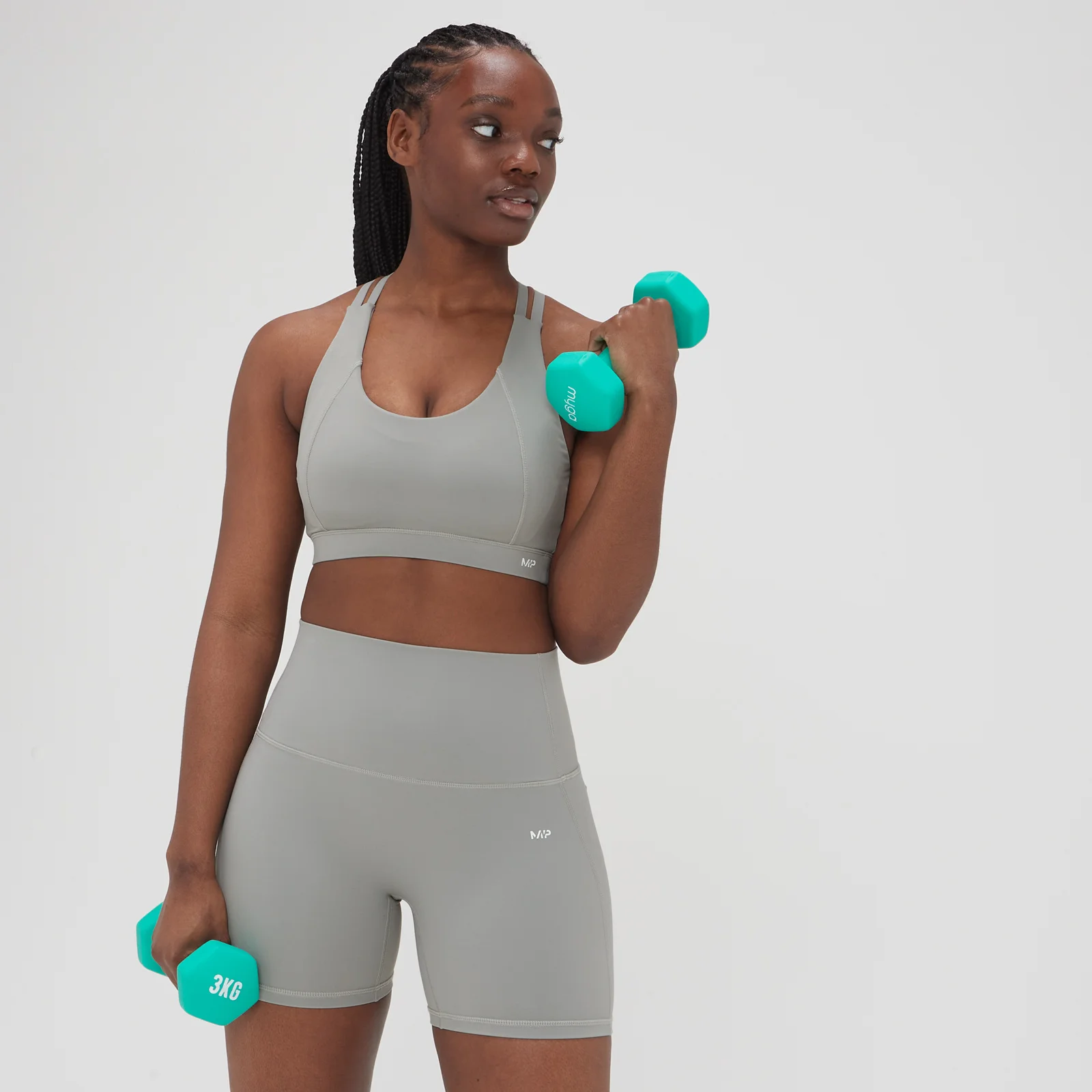 MP Women's Adapt Sports Bra - sportski grudnjak - tamnosivi - XXS Slika 1