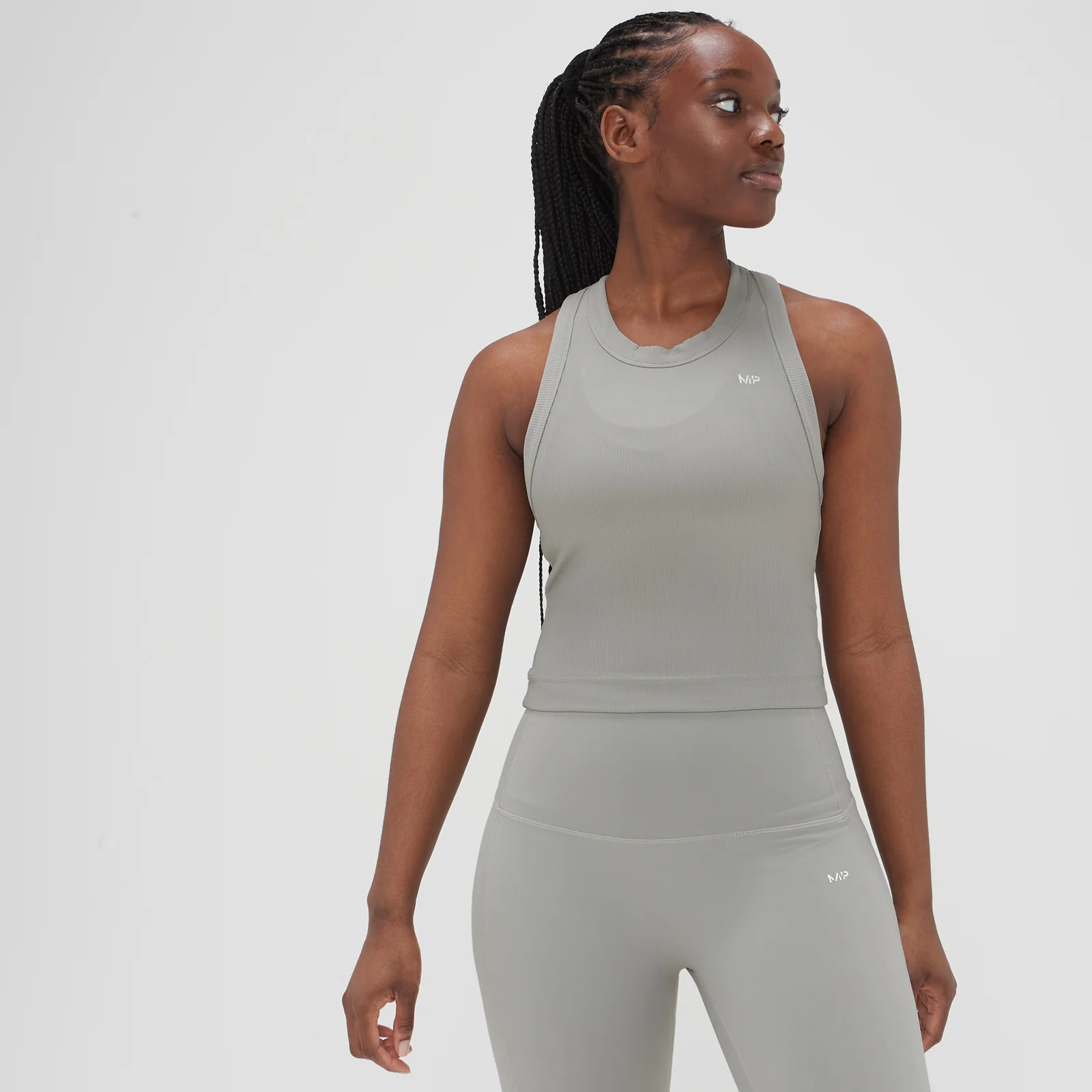 MP Women's Adapt Ribbed Vest - ženska majica bez rukava - tamnosiva - XXS Slika 1