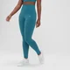 MP Women's Composure Seamless Leggings - ženske helanke - petrolej