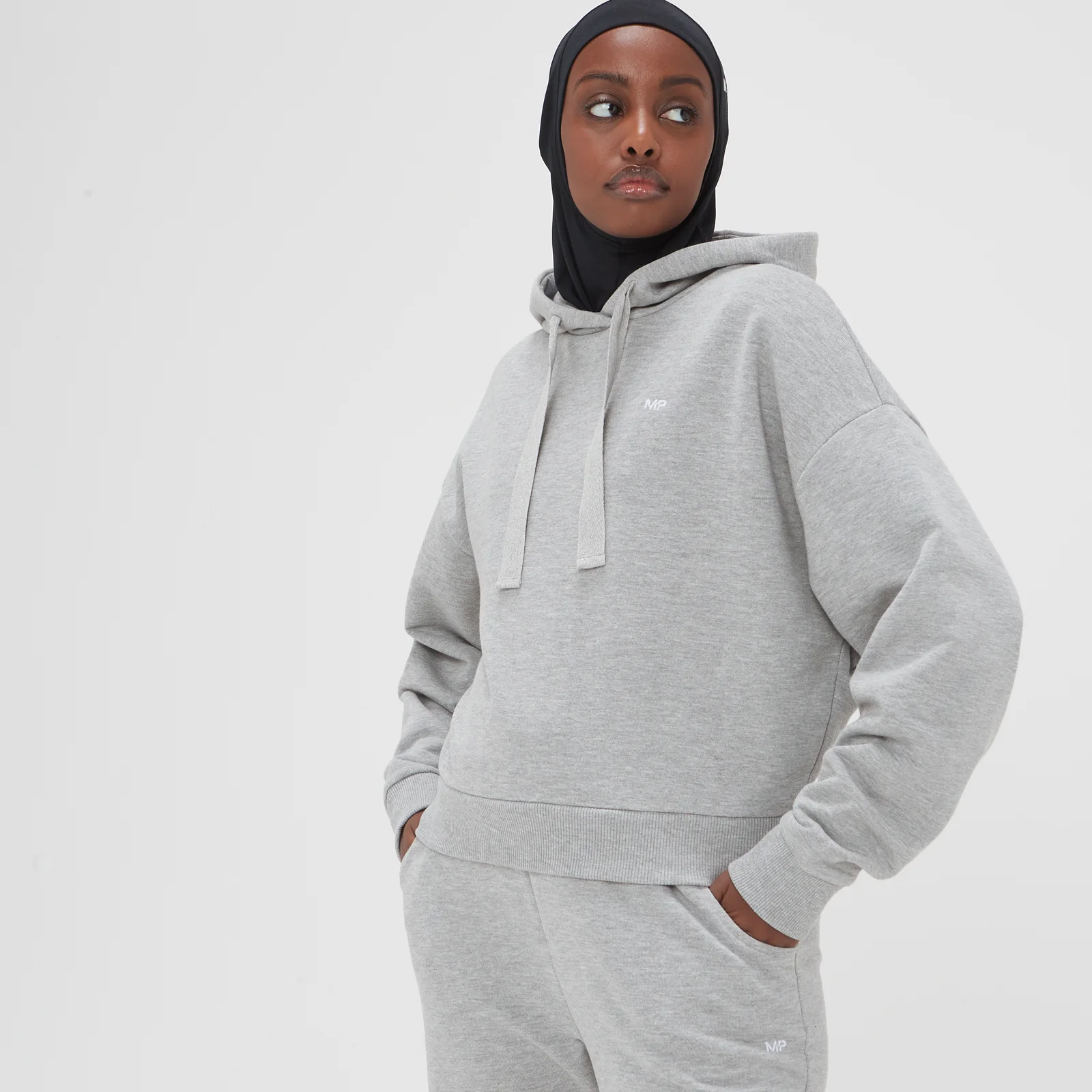 MP Women's Composure Hoodie - ženska dukserica - sivi melanž - XXS Slika 1