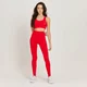 Limited Edition MP Women’s Tempo Leggings & Bra Bundle - komplet ženske helanke i sportski grudnjak - crveni
