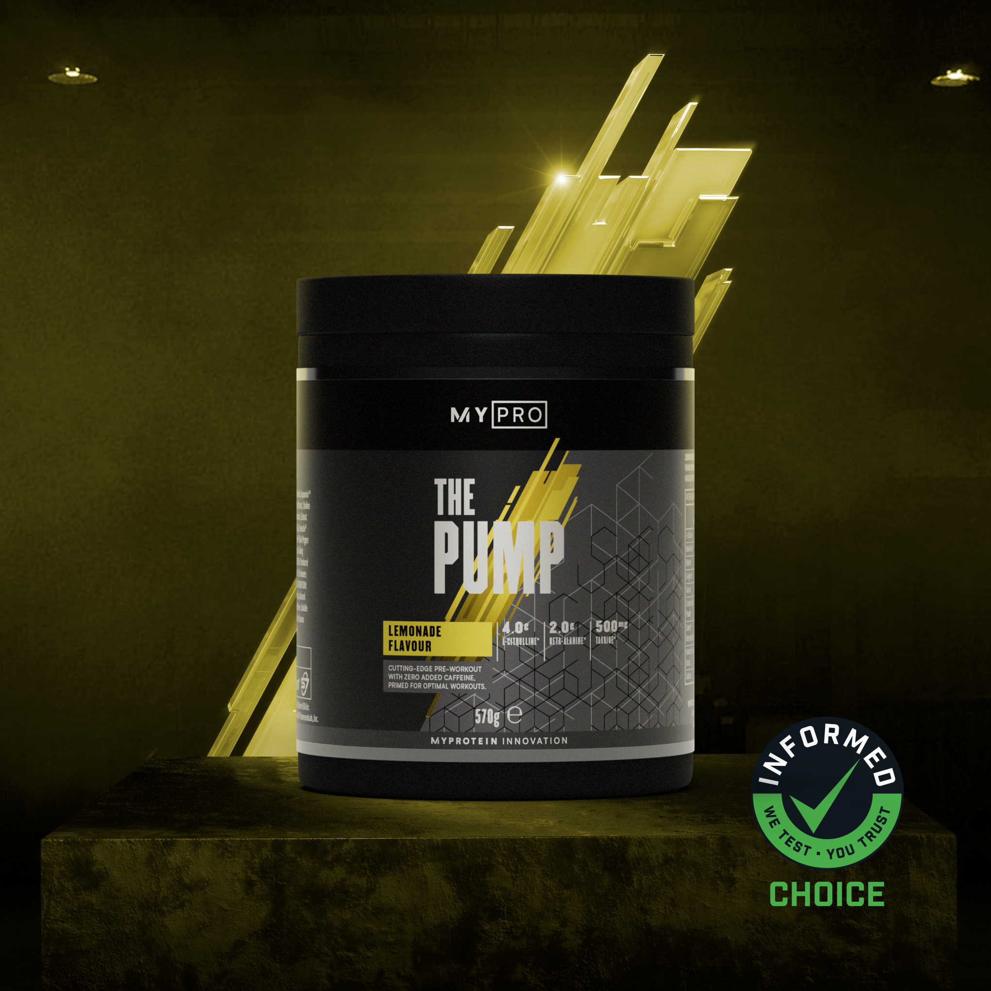 THE Pump - 30servings - Lemonade Slika 1