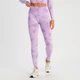 MP Women's Shape Seamless Leggings − ženske helanke − ljubičaste „tie dye”