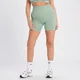 MP Women's Tempo Rib Seamless Shorts - ženski šorts - bledozeleni