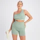 MP Women's Tempo Rib Seamless Asymetric Bra - ženski grudnjak - bledozeleni