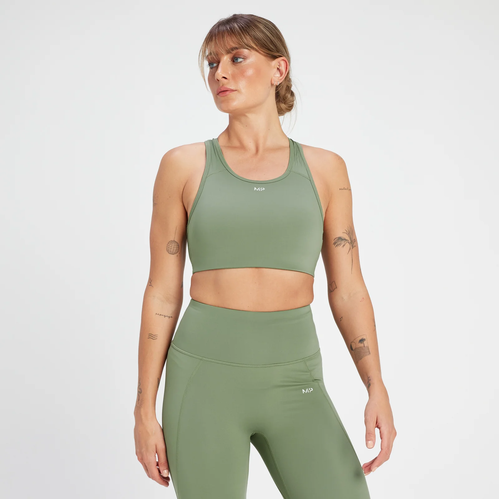 MP Women's Tempo Sports Bra - ženski sportski grudnjak - svetloplavi - XS Slika 1