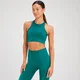 MP Women's Tempo Illusion Seamless Sports Bra − ženski sportski grudnjak − žad-zeleni