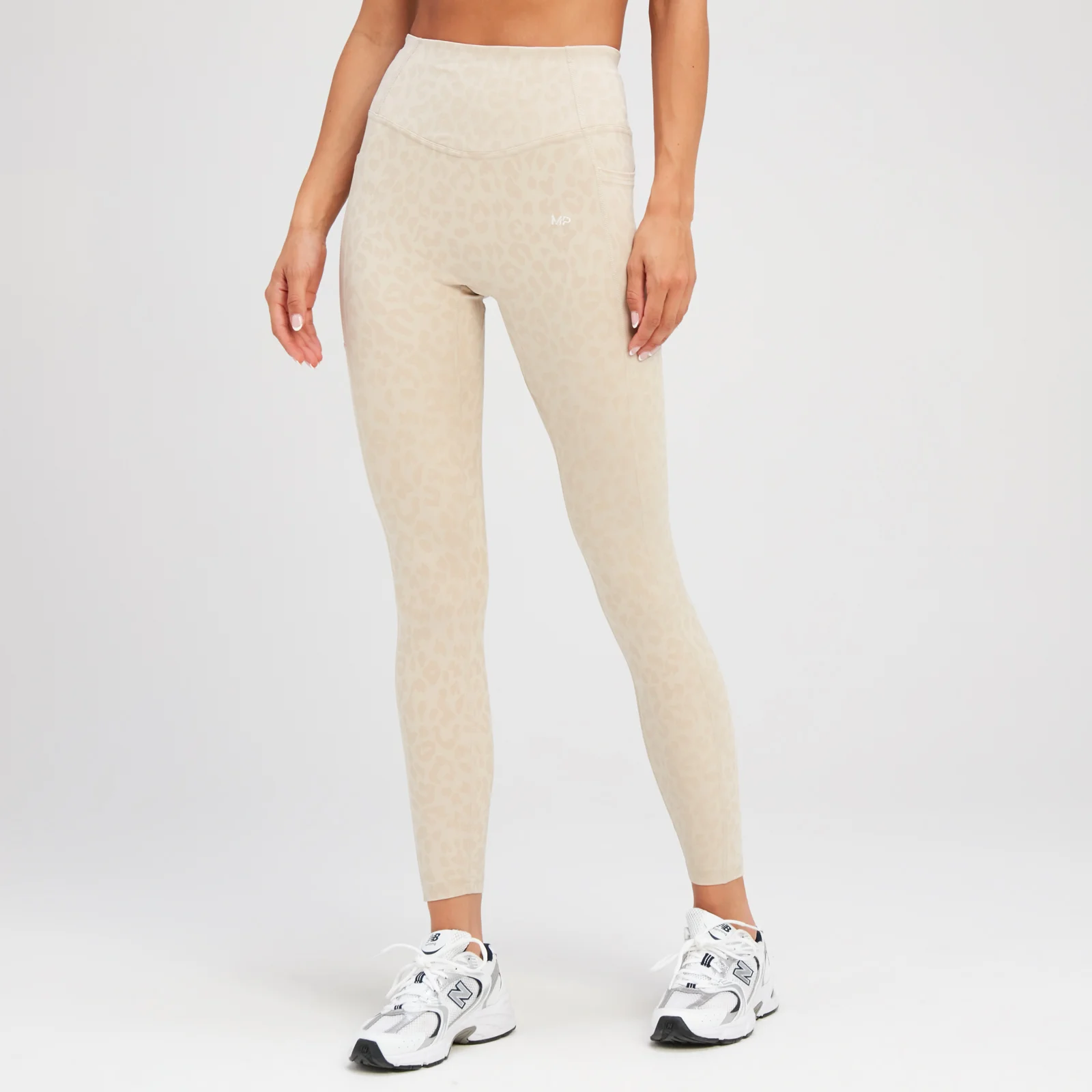 MP Women's Tempo Animal Leggings − ženske helanke − teksturnosive - XS Slika 1