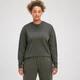 MP Women's Tempo Oversized Long Sleeve T-Shirt - ženska majica sa dugim rukavima - sivozelena