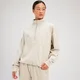 MP Women's Rest Day 1/4 Zip Sweatshirt - ženska dukserica dugih rukava sa rajsferšlusom dužine 1/4 - teksturnosiva