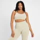 MP Women's Rest Day Seamless Cross Back Sports Bra - sportski grudnjak - teksturnosivi