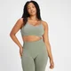 MP Women's Rest Day Seamless Cross Back Sports Bra - sportski grudnjak - braonsivi