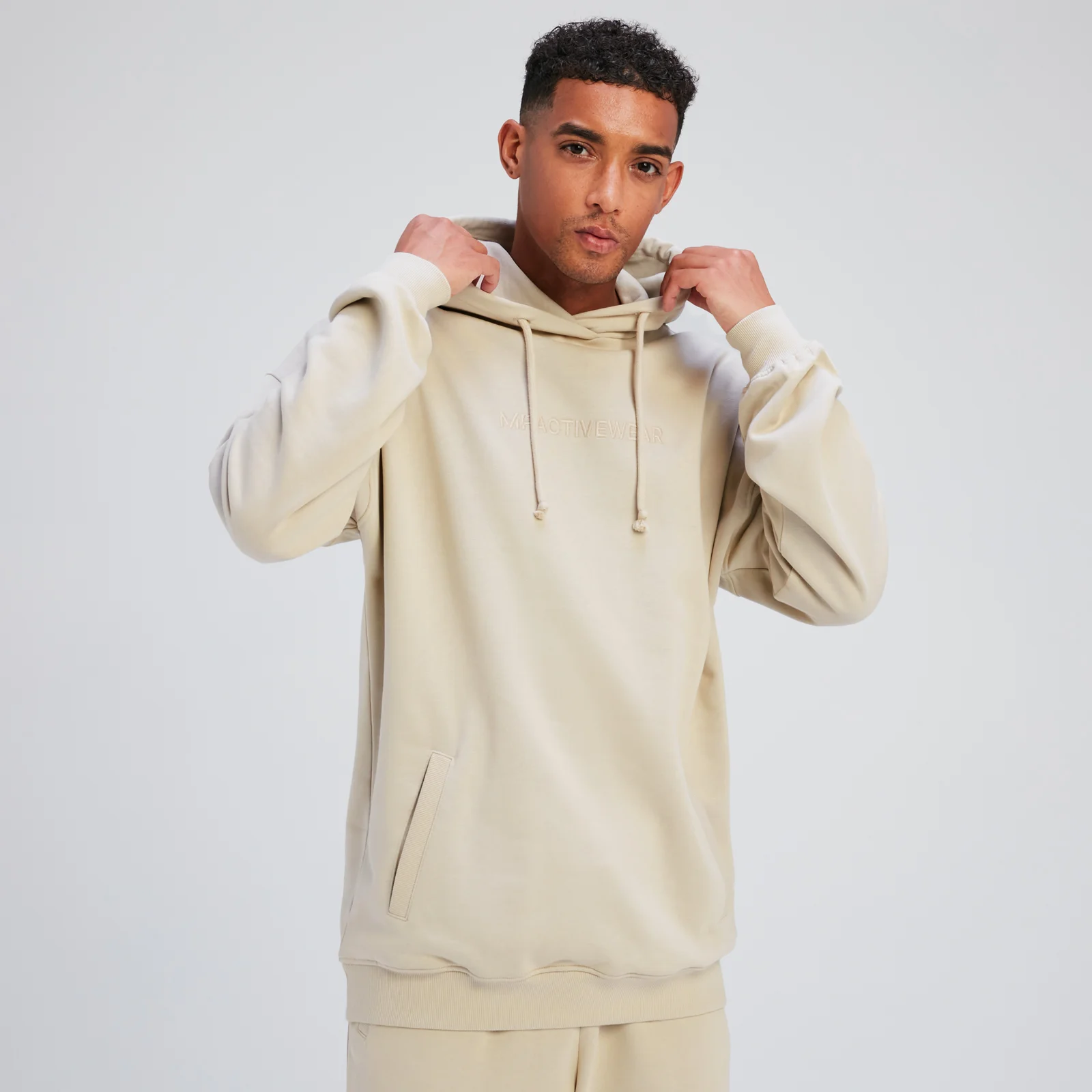 MP Men's Rest Day Hoodie - muška dukserica - teksturnosiva - XS Slika 1