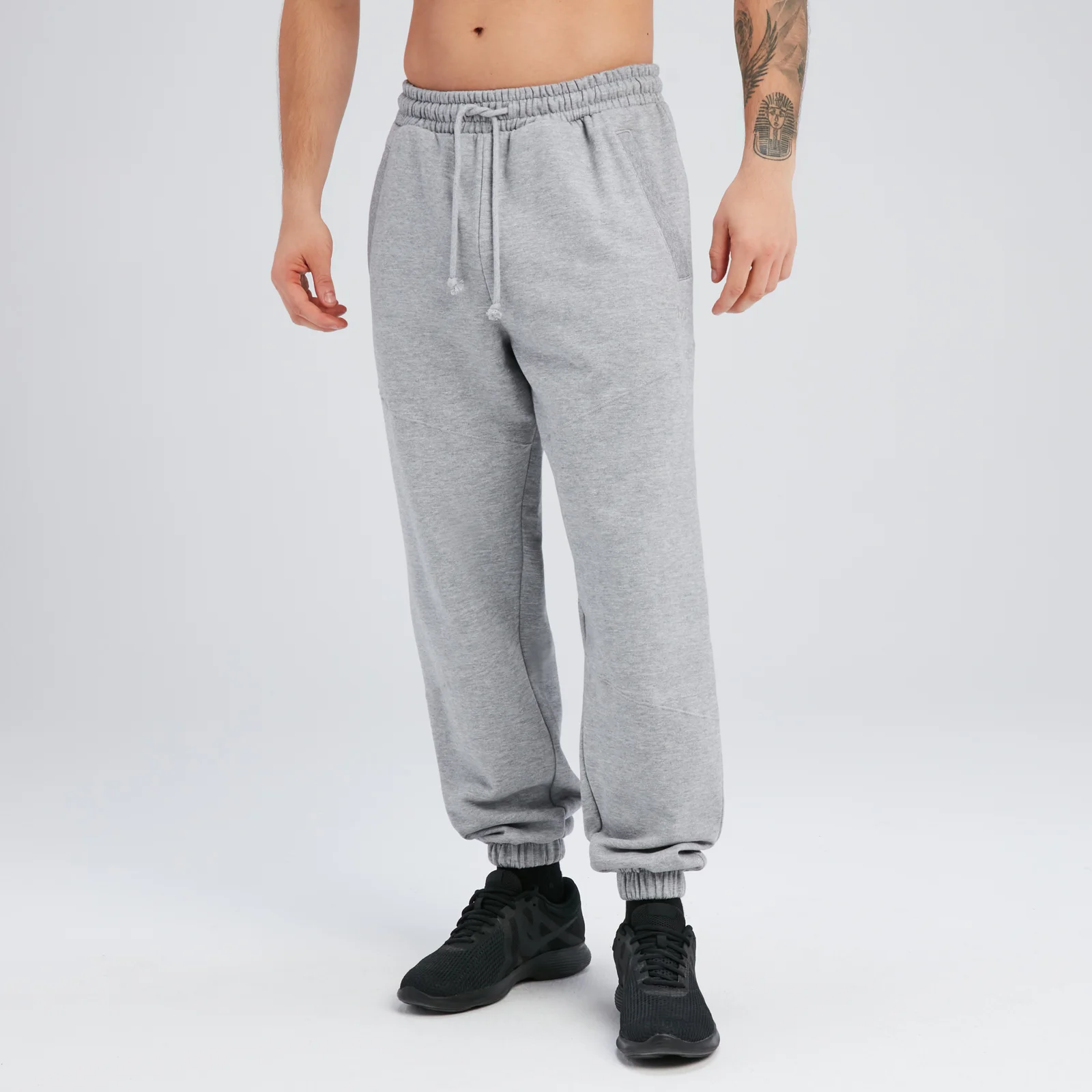 MP Men's Rest Day Oversized Joggers - muški donji deo trenerke - tamnosivi melanž - XS Slika 1