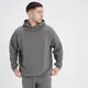 MP Men's Oversized Adapt Hoodie - muška dukserica - pepeljastosiva