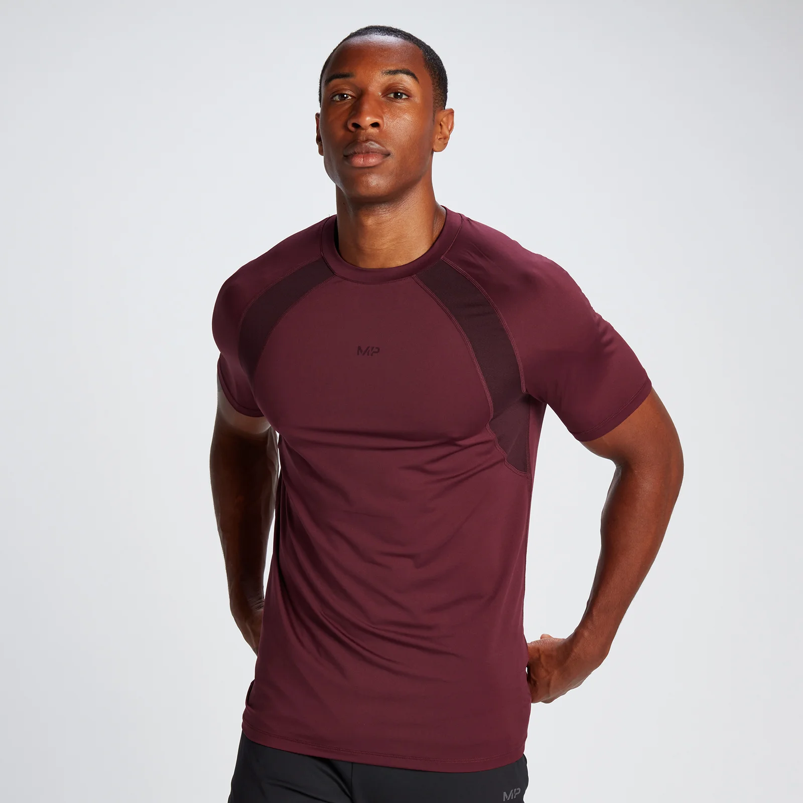 MP Men's Tempo T-Shirt - muška majica - vino-crvena - XS Slika 1