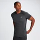 MP Men's Seamless Short Sleeve T-Shirt − muška majica sa kratkim rukavima − crni melanž