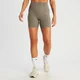 MP Women's Tempo Rib Seamless Shorts - ženski šorts - braonsivi