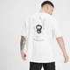 MP Men's Leg Day Graphic Oversized T-Shirt - muška majica - bela