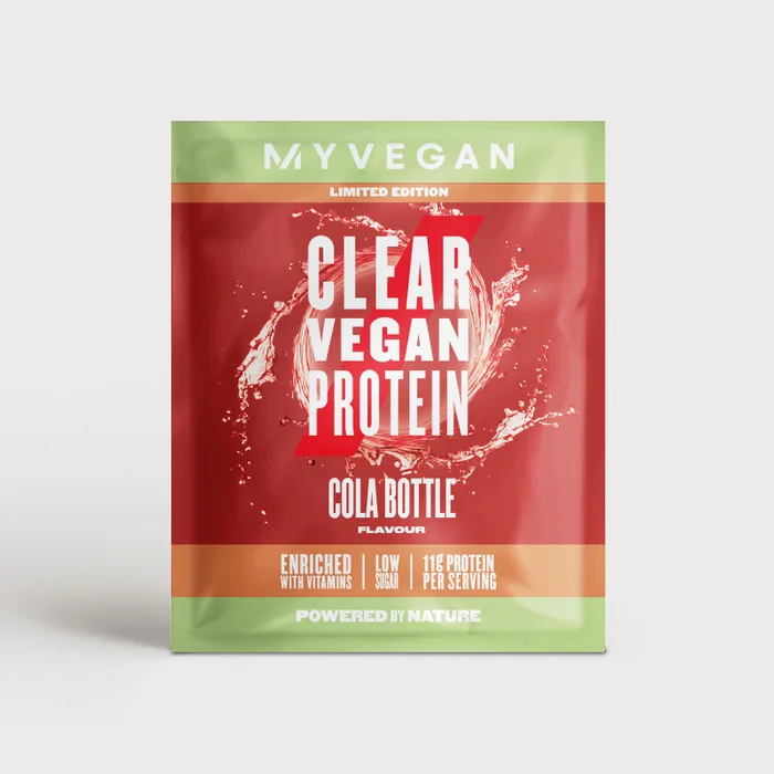 Clear Vegan Protein – aroma koka-kola gumenih bombona (uzorak)
