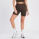 MP Women's Shape Seamless Cycling Shorts - ženski biciklistički šorts - boja kafe