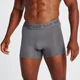 MP Men's Technical Boxers (3 Pack) - muške bokserice - (pakovanje od 3 komada) - tamnosive