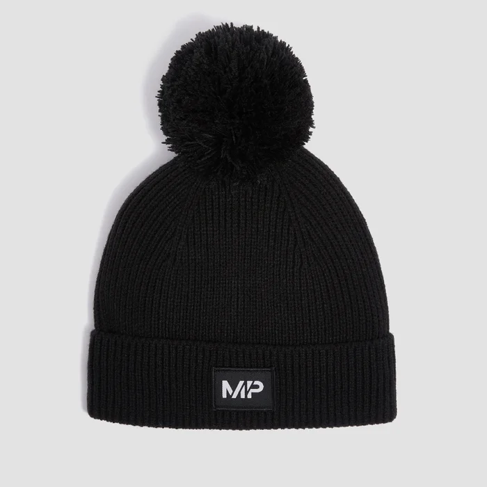 MP Bobble Hat - kapa - crna