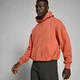 MP Men's Tempo Washed Hoodie − muška dukserica − isprana cigla-crvena