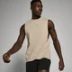 MP Men's Tempo Washed Drop Armhole Tank Top − muška majica bez rukava − isprana sivoplava