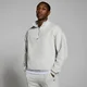 MP Men's Lifestyle Heavyweight 1/4 Zip - muška majica dugih rukava sa rajsferšlusom - svetlosivi melanž