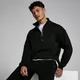 MP Men's Lifestyle Heavyweight 1/4 Zip - muška majica dugih rukava sa rajsferšlusom - crna