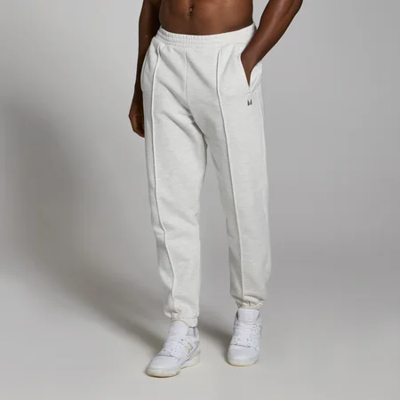 MP Men's Lifestyle Heavyweight Oversized Joggers - muški donji deo trenerke - svetlosivi melanž