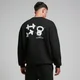 MP Men's Tempo Graphic Crew Neck Sweatshirt − muška dukserica − crna