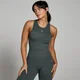 MP Women's Lifestyle Ribbed Tank Top - ženska majica bez rukava - tamnosiva