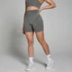 MP Women's Tempo Ultra Geometric Seamless Booty Shorts − kratki i tesni ženski šorts − tamnosivi