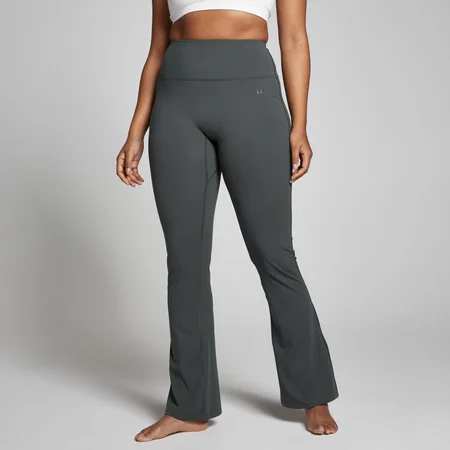 MP Women's Tempo Flared Leggings − ženske helanke − tamnosive