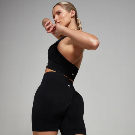 MP Women's Tempo Seamless Shorts − ženski šorts − crni