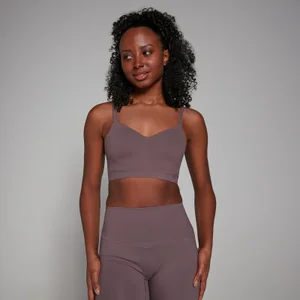 MP Women's Studio Bonded Sports Bra − ženski sportski grudnjak − smeđi - Size XS
